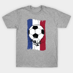 Vintage Netherlands Flag Grunge Football // Dutch Soccer T-Shirt